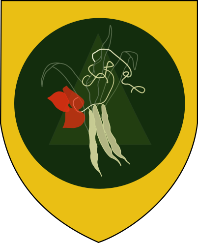 Le blason des Haricots-Maïs du Béarn