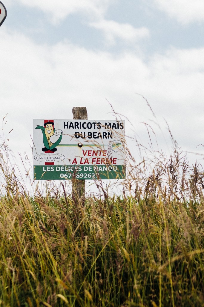 Vente à la ferme des Haricots-Maïs du Béarn